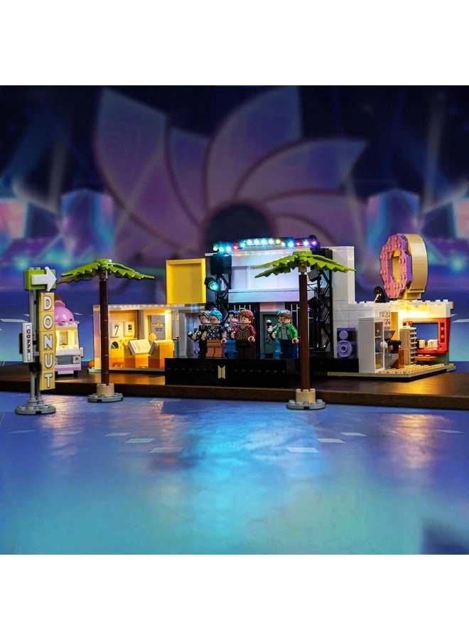 LED Light Kit for Lego BTS Dynamite 21339 - DIY Compatible Only Light Set