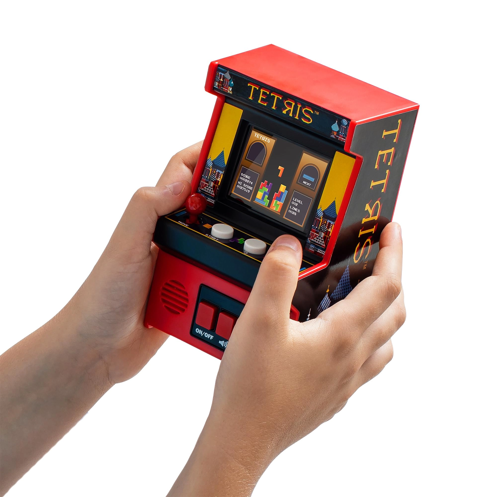 Basic Fun Tetris - Full Color Screen Handheld