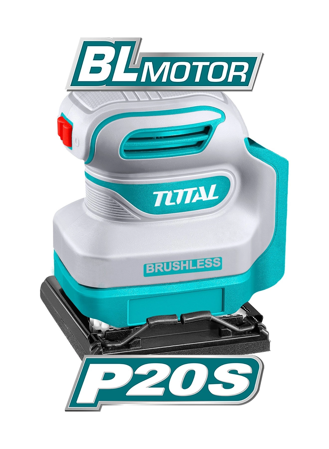 Brushless Cordless Sheet Sander - 20V 1/4 Sheet 12000RPM
