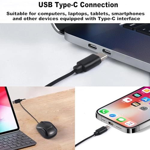 Wired USB C Mouse - USB