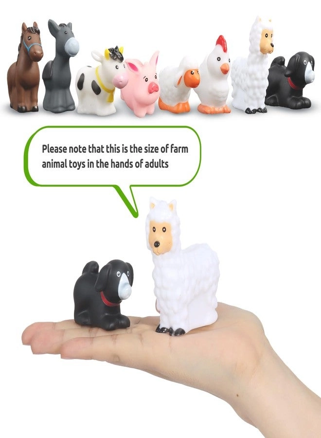 Farm Animal Toddler Toys - 1,2,3 Years Old 8-Piece