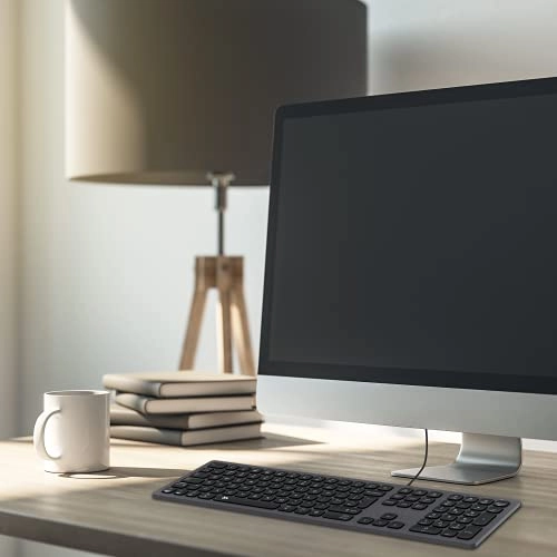 Slim USB Wired Keyboard - UK Wired