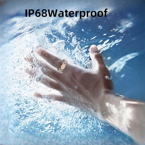 Smart Health Ring - Heart Rate Blood Oxygen IP68 Waterproof