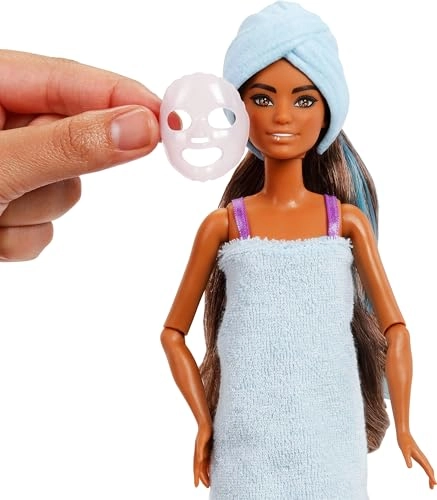 Barbie Party Unboxed Glam Party Series - 10 Surprises Purple Glitter Colour Changing Ages 3+