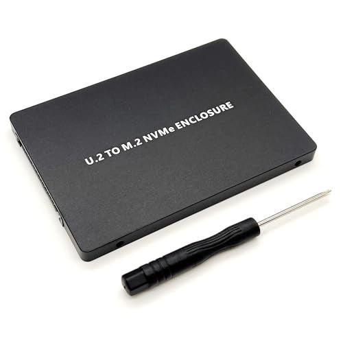 M.2 to U.2 Adapter - M.2 PCIe NVMe U.2 (SFF-8639) 2.5"