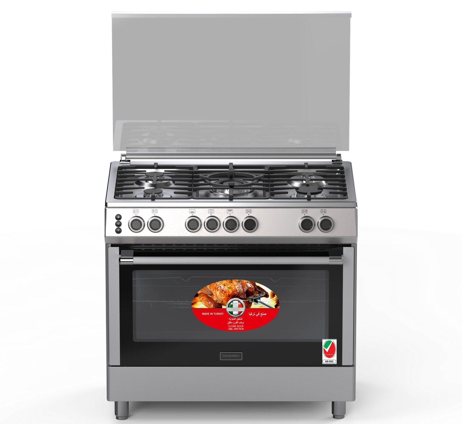 GCTR98DGL GAS Cooker