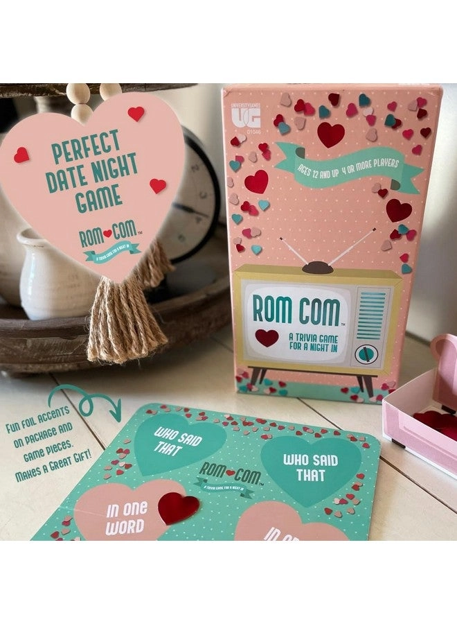 ROM Com Team Trivia Game - English Ages 12 and Up