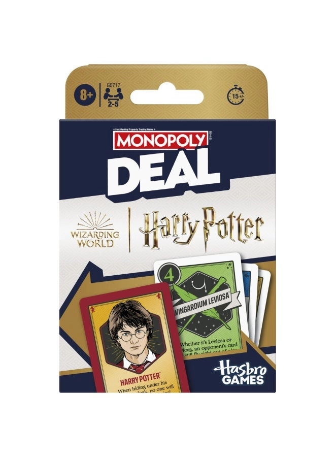 Monopoly Deal: HARRY POTTER - Card Game