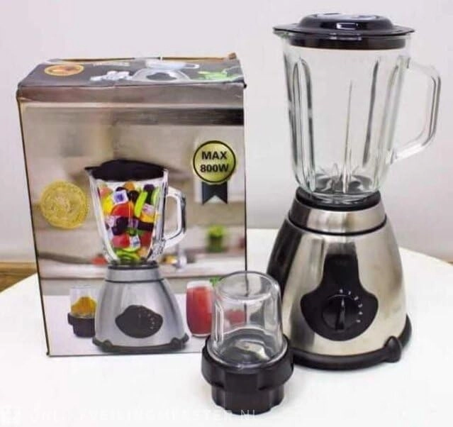 3-in-1 Glass Blender - 800W