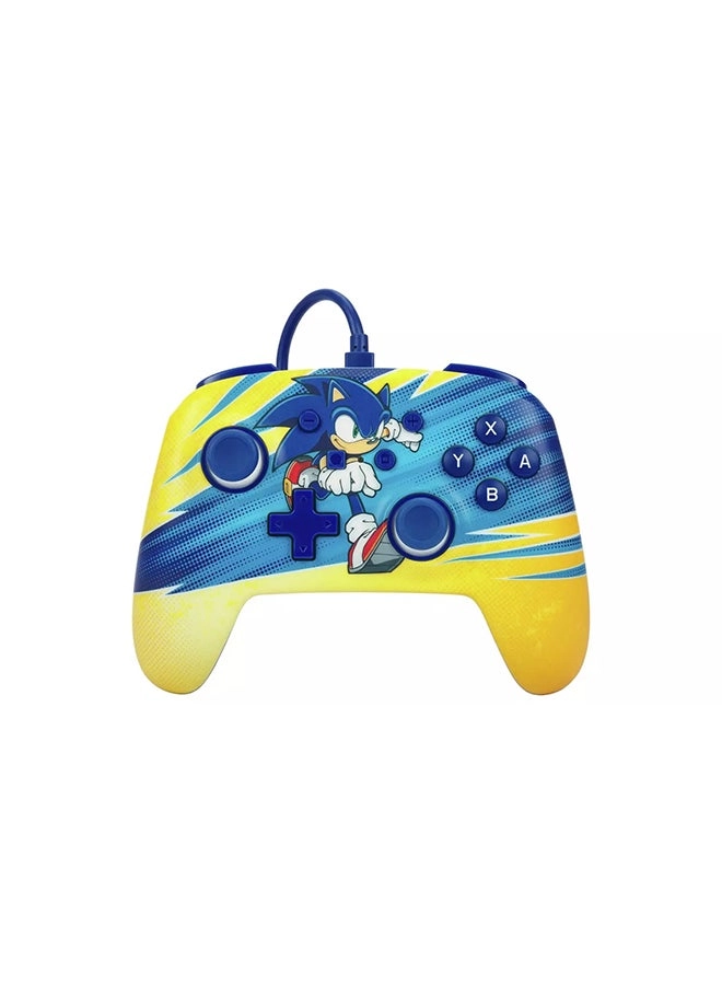 Nintendo Switch Enhanced Wired Controller Sonic