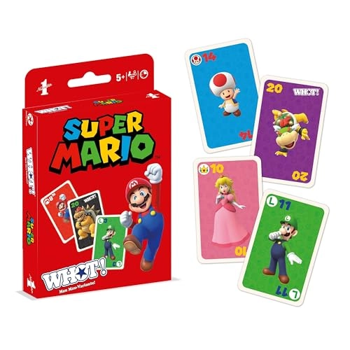 WHOT! Mau Mau Variant - Super Mario - Card Game (German)