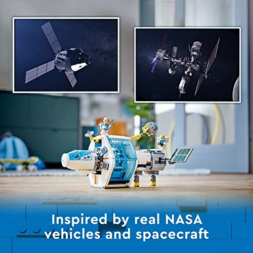 LEGO City Lunar Space Station - NASA - inspired