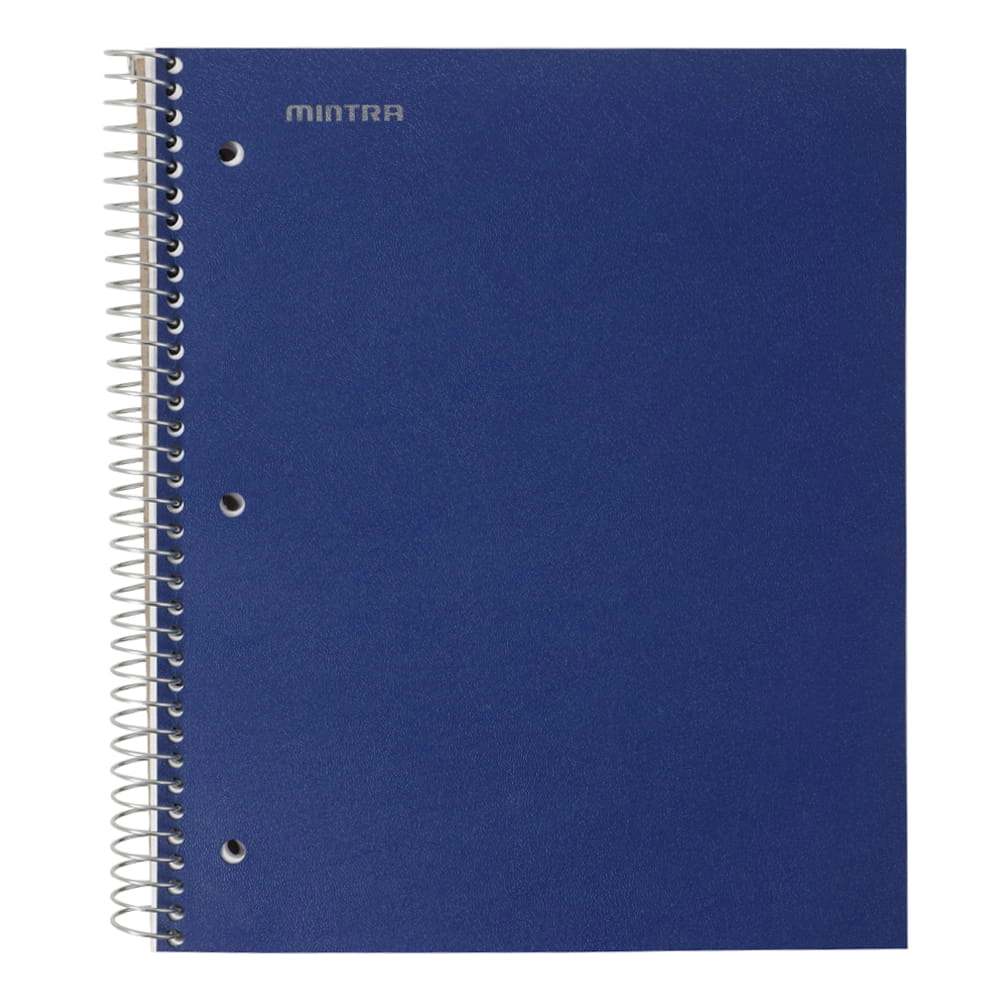 Mintra 1 Sub Durable College Rulled Notebook 9.125 x 11-Inch - Lined 100 Sheets