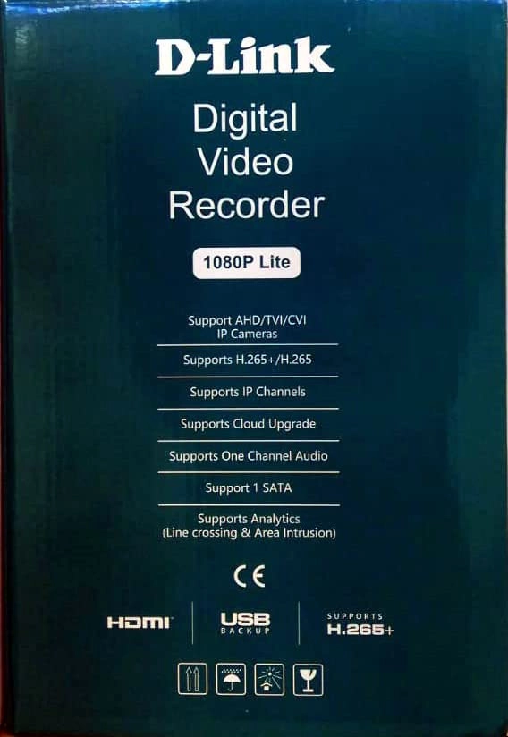 F2104-M1 - 4 channels + DCS-F2612-L1P - 2MP dome indoor + DCS-F2712-L1P - 2MP bullet outdoor