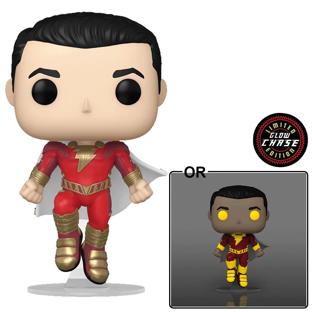 FUNKO Shazam - POP! Heroes: Shazam 2 - Vinyl Figure Chance of Chase