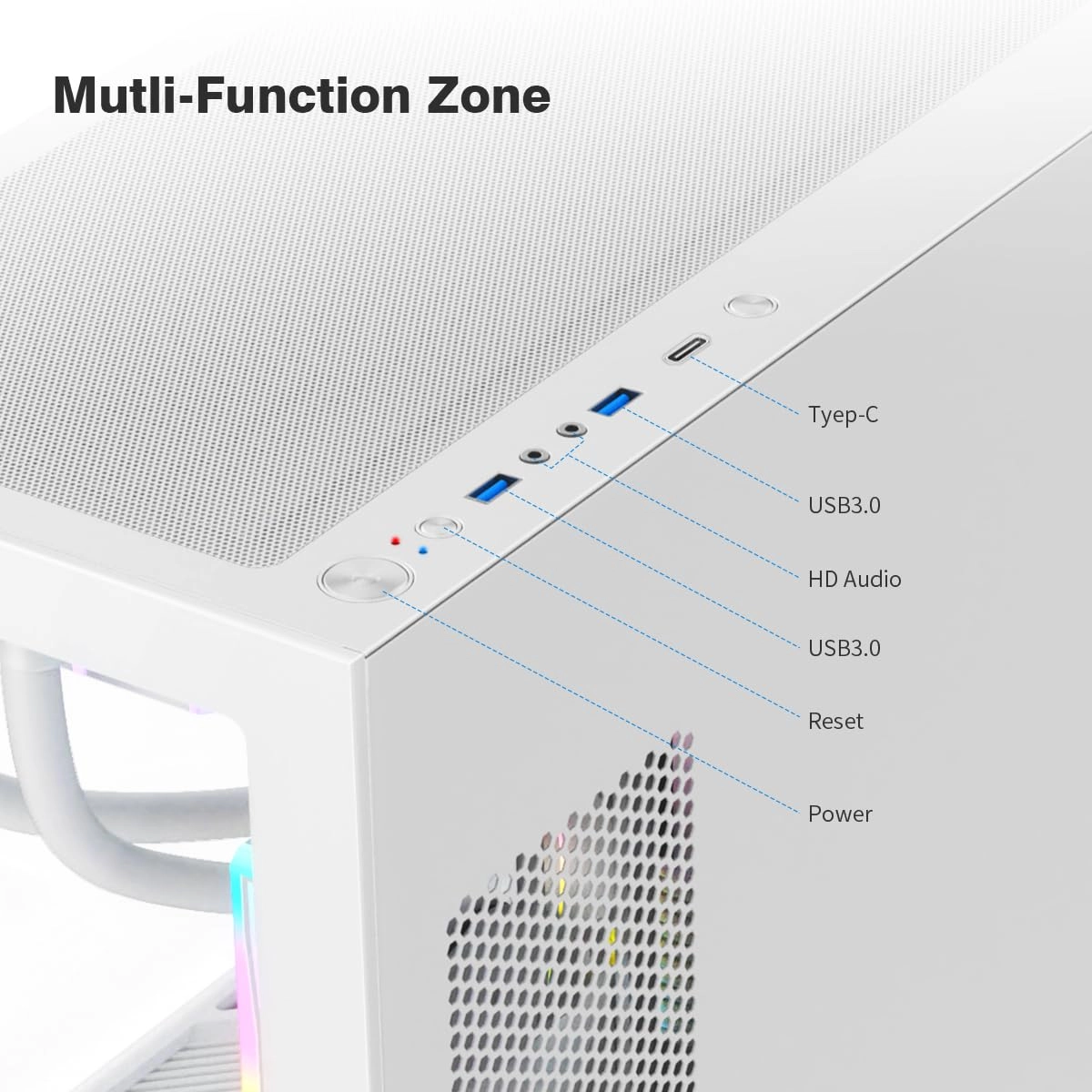 OV603 - Tempered Glass ATX Mid-Tower