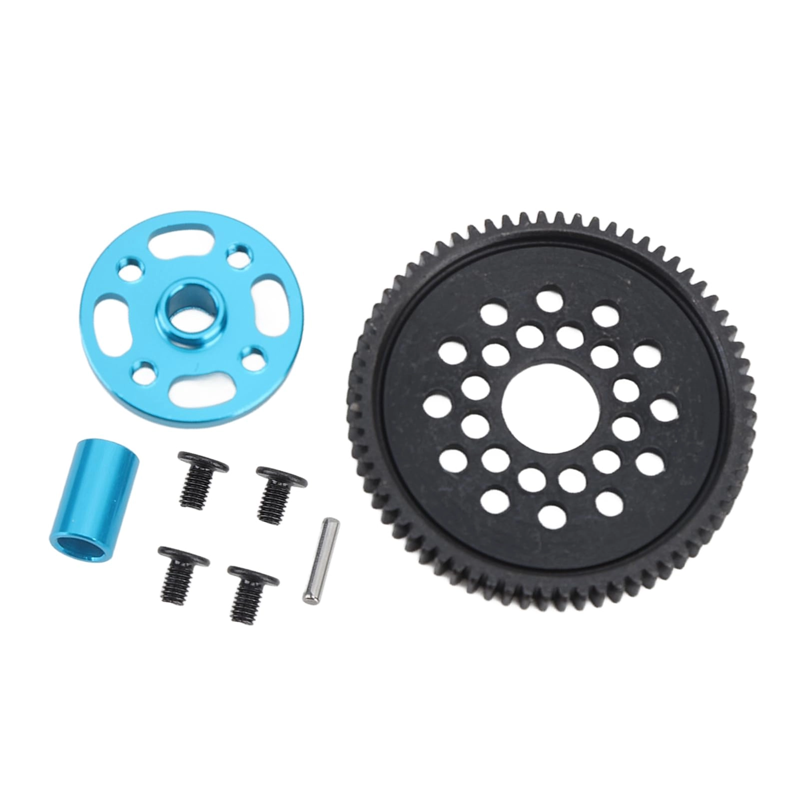 Zisemeil 68T High Speed Gear Kit - Steel Aluminum Alloy Fit for TT 02