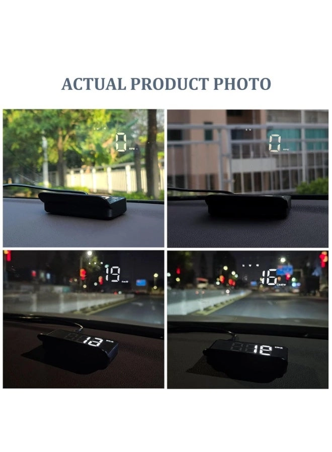 M1 - Windshield Projection Heads Up Display GPS Speedometer