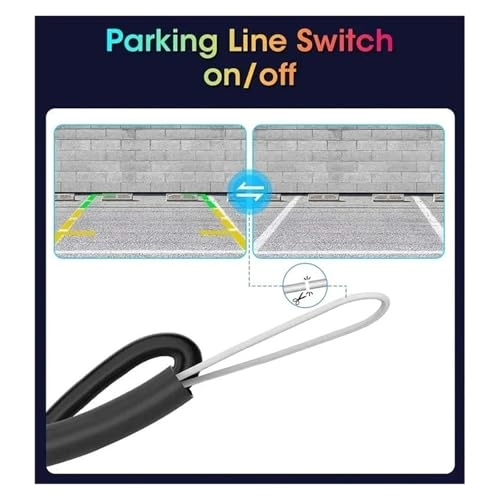 AHD 1080P High Level Reversing Camera - Night vision Wire 1920x1080P