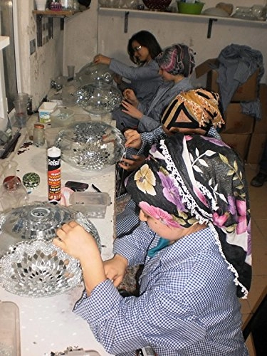 Mosaic Lamp - Mood Lighting green