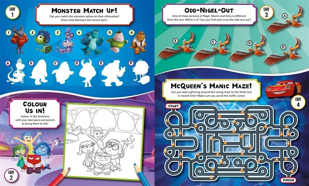 Pixar 365 Days of Activities - 3-6 Years