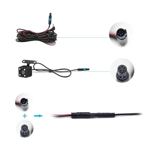 Rear View Parking Camera - Night Vision Wire