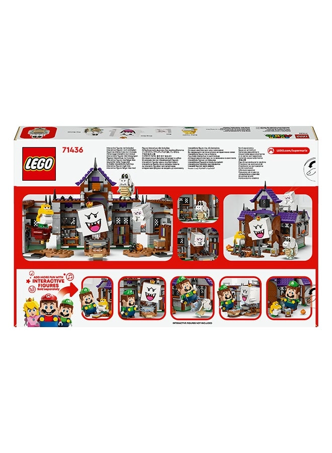 Super Mario - King Boo's Haunted Mansion - King Boo + Yellow Baby Yoshi + Dry Bones + Boo (6471552) 4 pcs