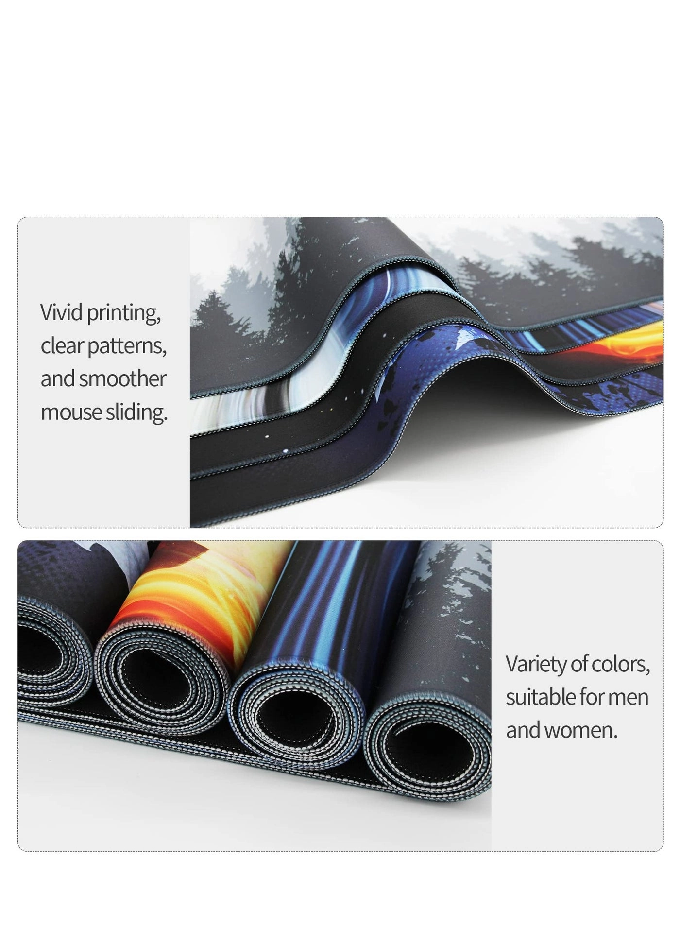 Extended Large Rubber Cloth Gaming Mouse Pad - 80x30 cm