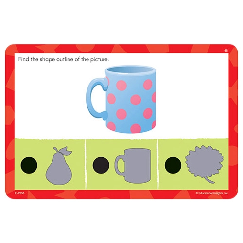Shapes Card Set - Suitable for 3 years & above 36 pieces