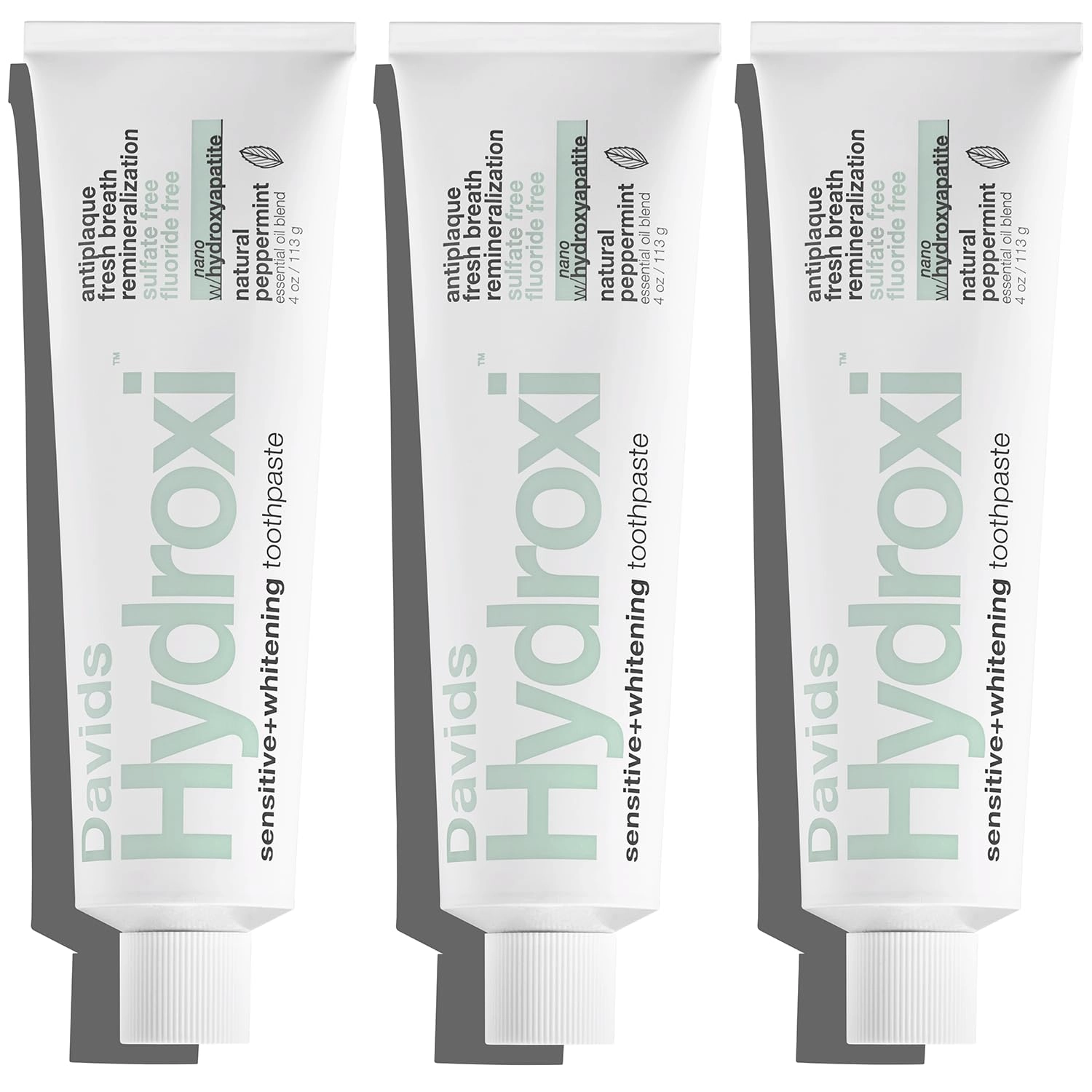 Davids Toothpaste Hydroxi - 4oz Adult Fluoride Free