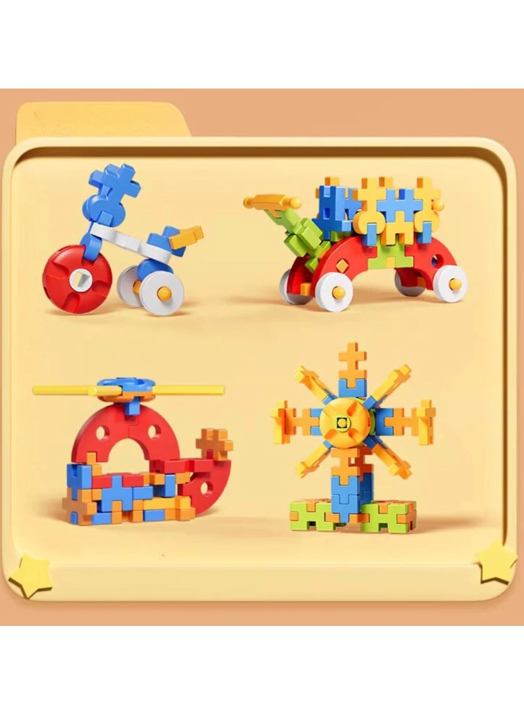 Educational Building Blocks - 100 pcs