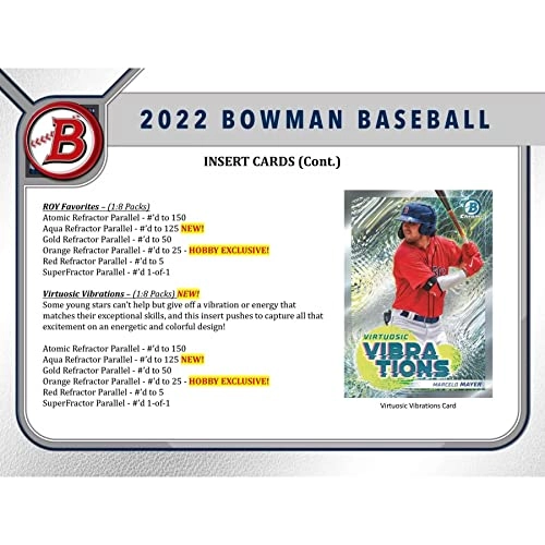 Bowman Baseball Mega Box - 50pcs