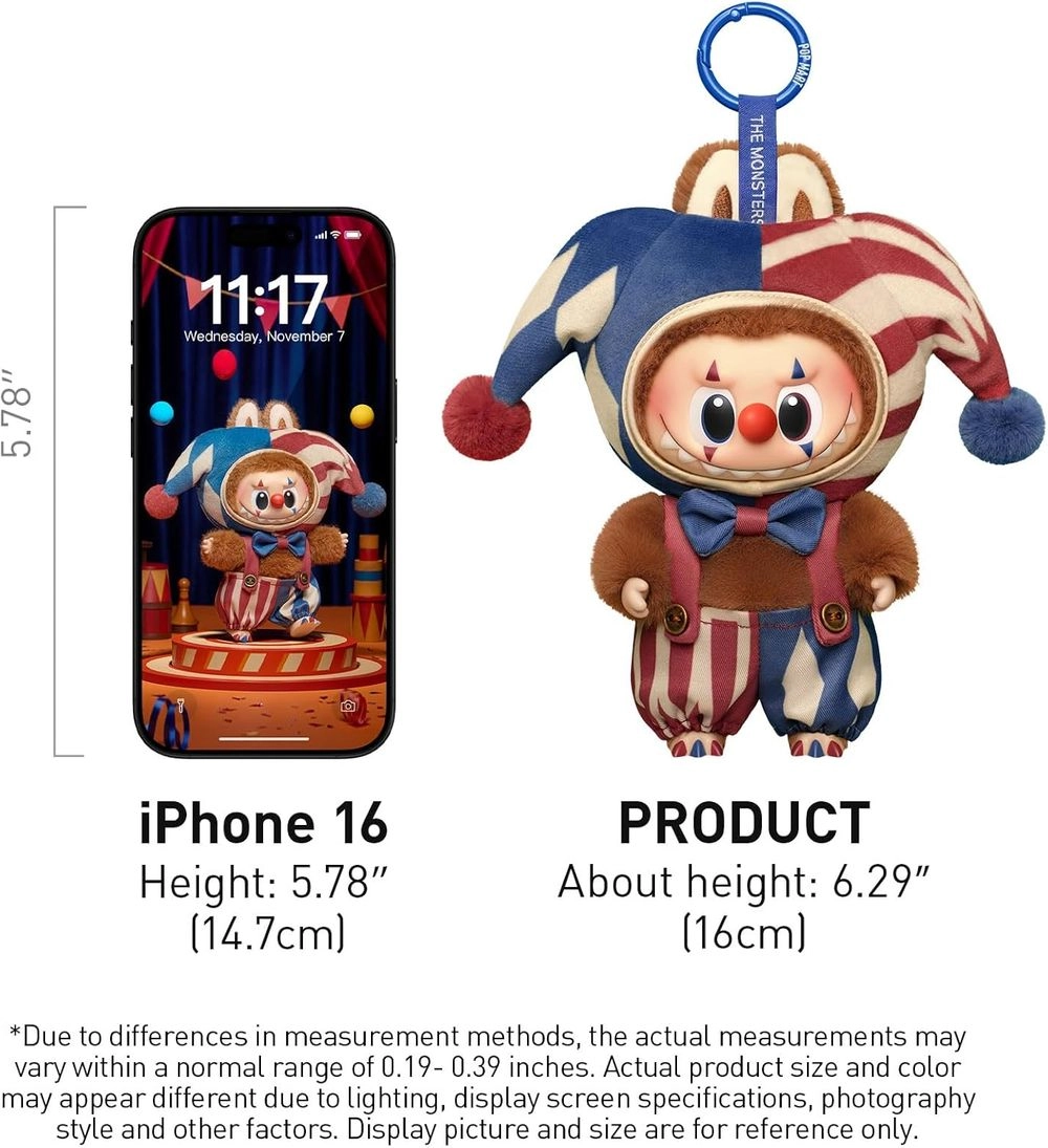 Why So Serious Series Vinyl Plush Pendant