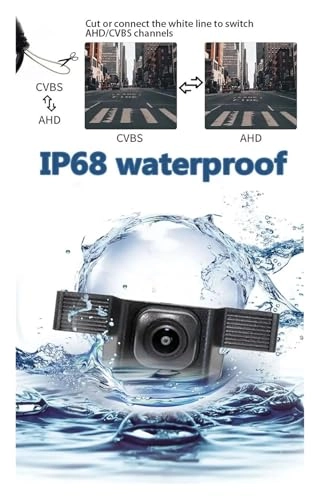 Rear View Parking Camera - Night Vision 1080p/720p