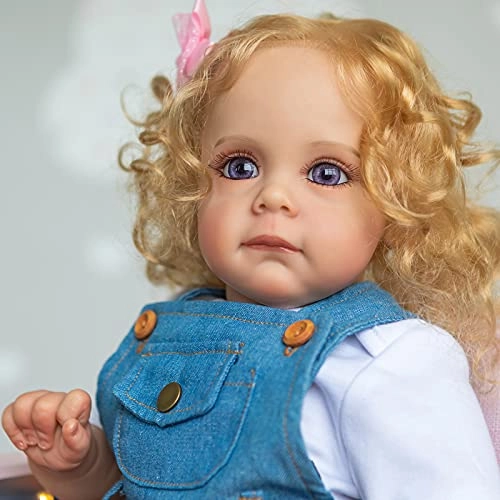 Maggie Reborn Art Doll - 60 cm Curly Hair