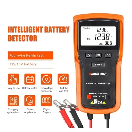 3025 Battery Tester - 12V/24V