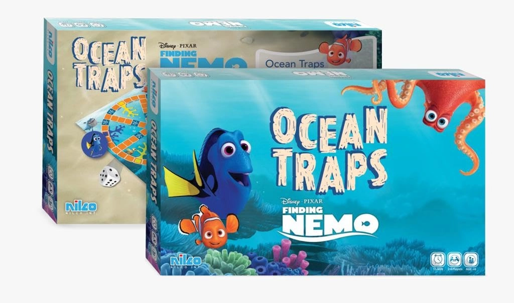 Nilco-int Finding Nemo Ocean Traps Game - 36-96 months 1 pieces