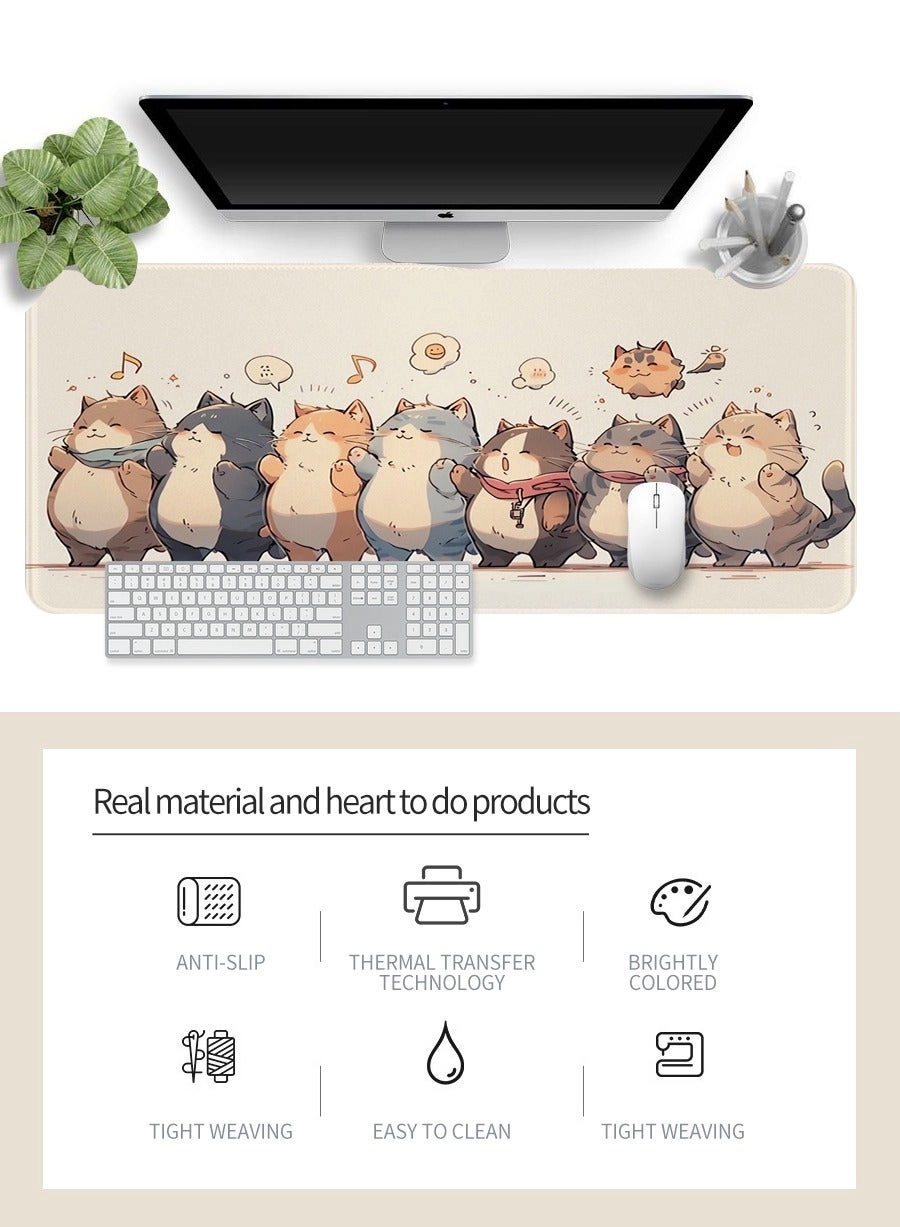 Large Gaming Mouse Pad - 90x40 cm