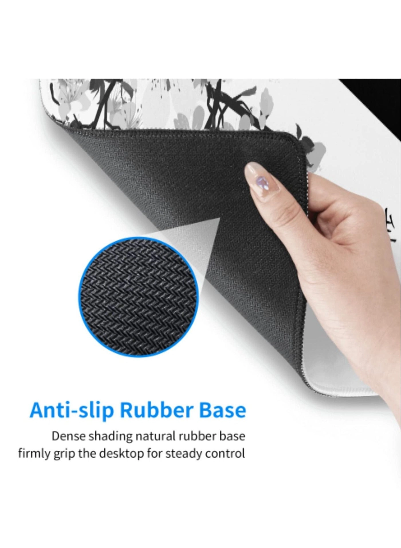 Japanese Cherry Blossom XL Polyester Gaming Mouse Pad - 80x30 cm