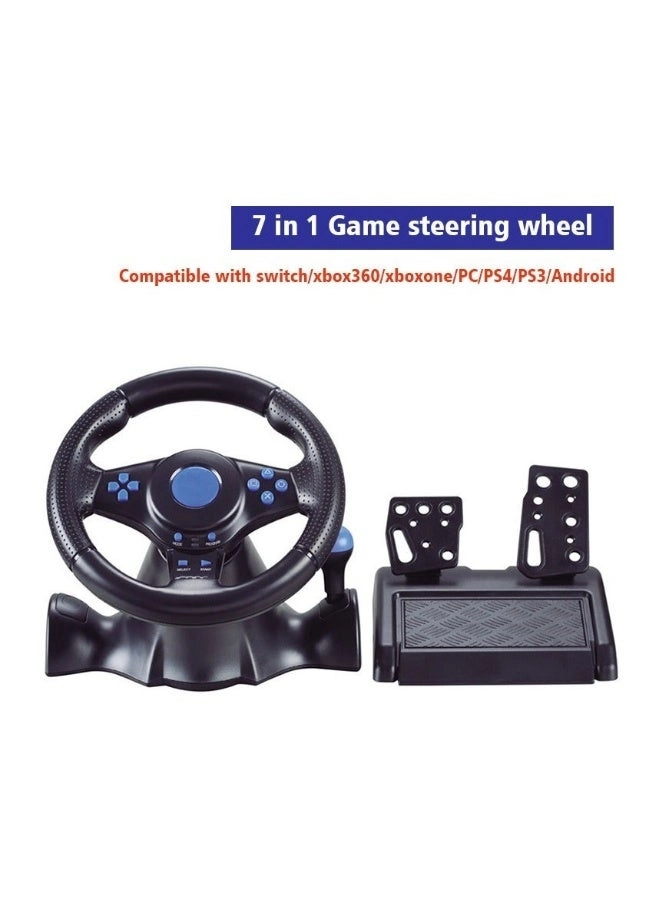 Generic 7 In 1 Racing Wheel & Pedals - Xbox one/360/PS4/PS2/PS3/PC