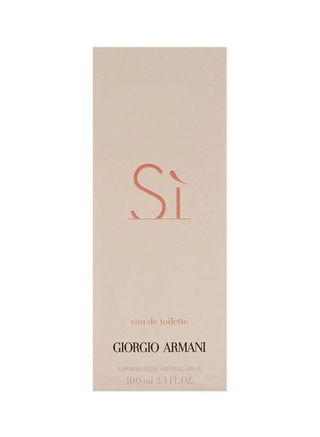 Si Eau de Toilette 100 ml