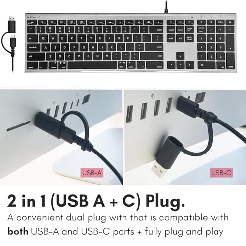 USB C Keyboard - Wired