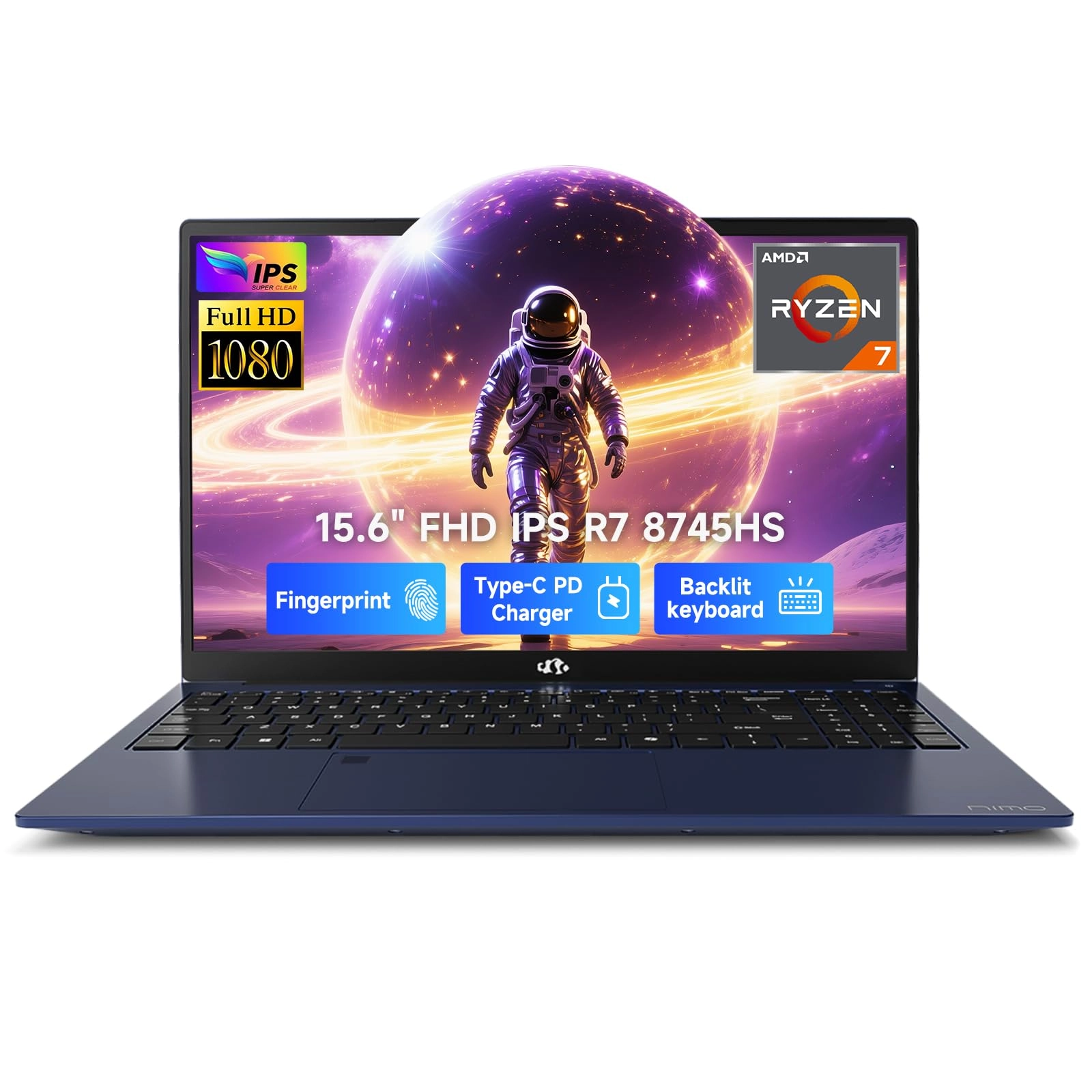 NIMO N158L N158 - 15.6'' Ryzen 7 8745HS 32GB DDR5 1TB SSD