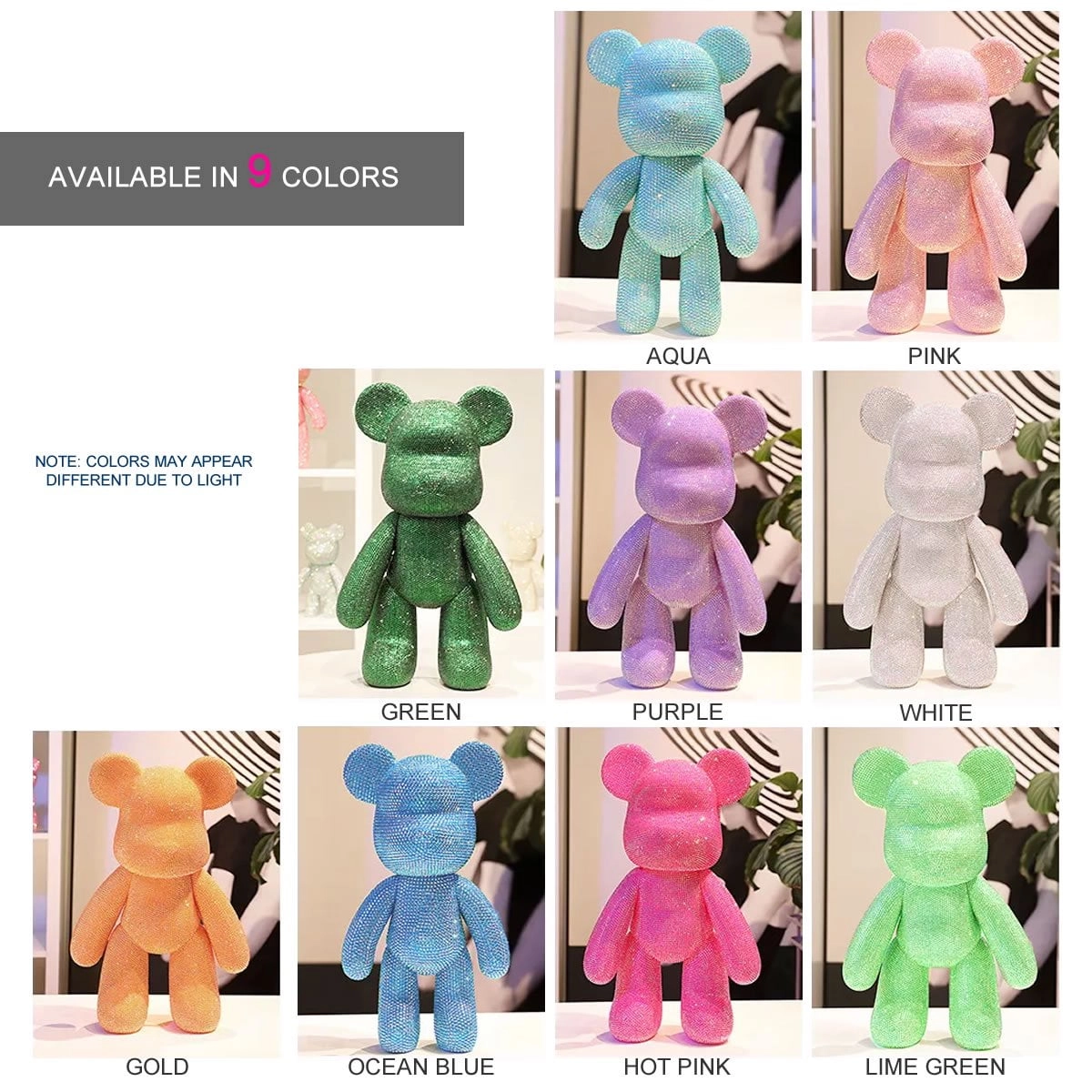 Diamond Bear - DIY 5D 23cm