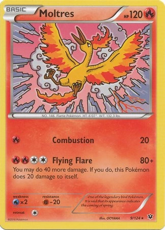 Pokmon Pokemon Moltres 9/124 - English