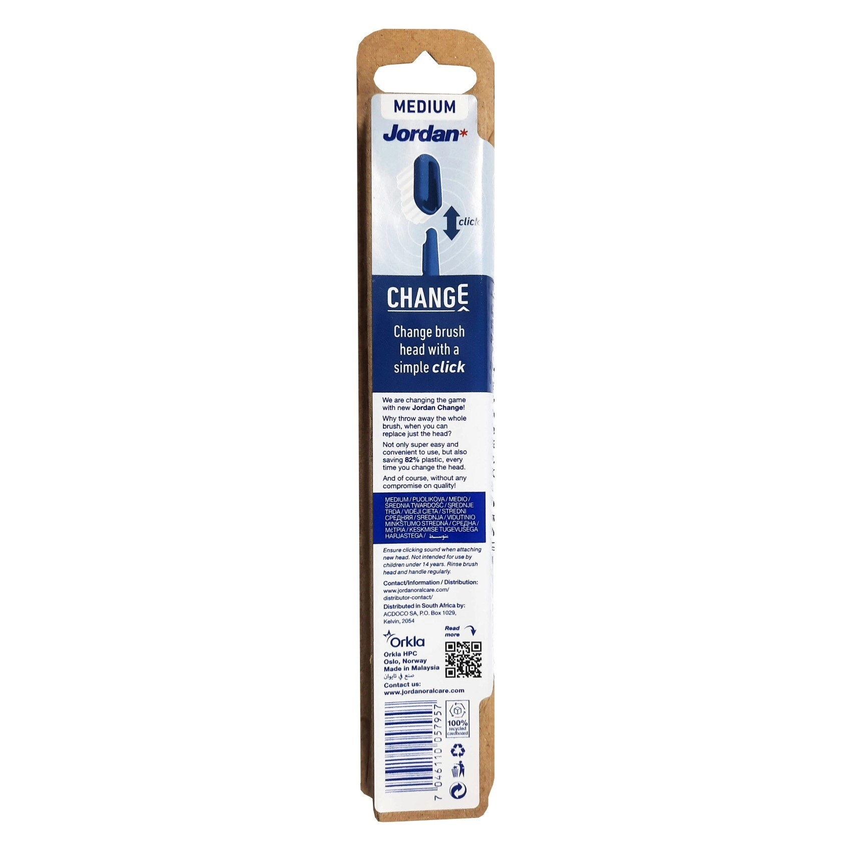 Change Toothbrush - Medium 2-Piece Pack