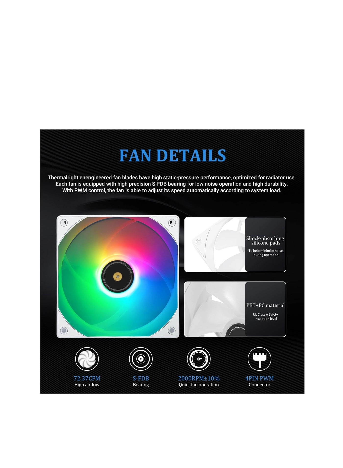 Frozen Notte 360 - 3 fan(s) 120mm