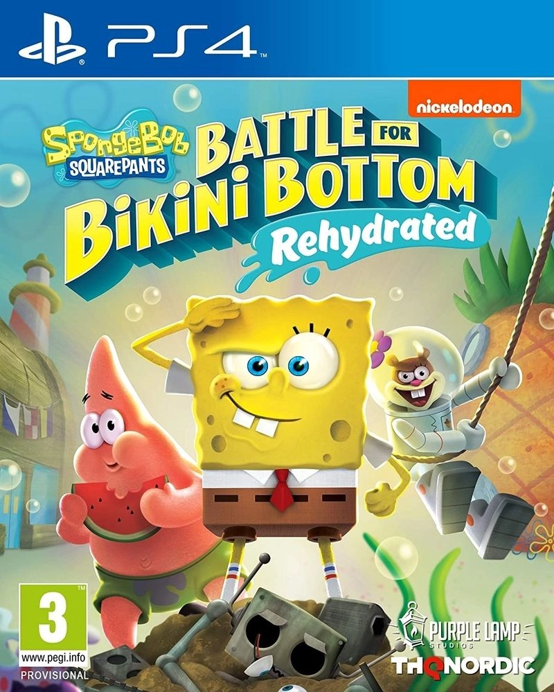 THQ Nordic Spongebob SquarePants: Battle for Bikini Bottom Rehydrated - PS4
