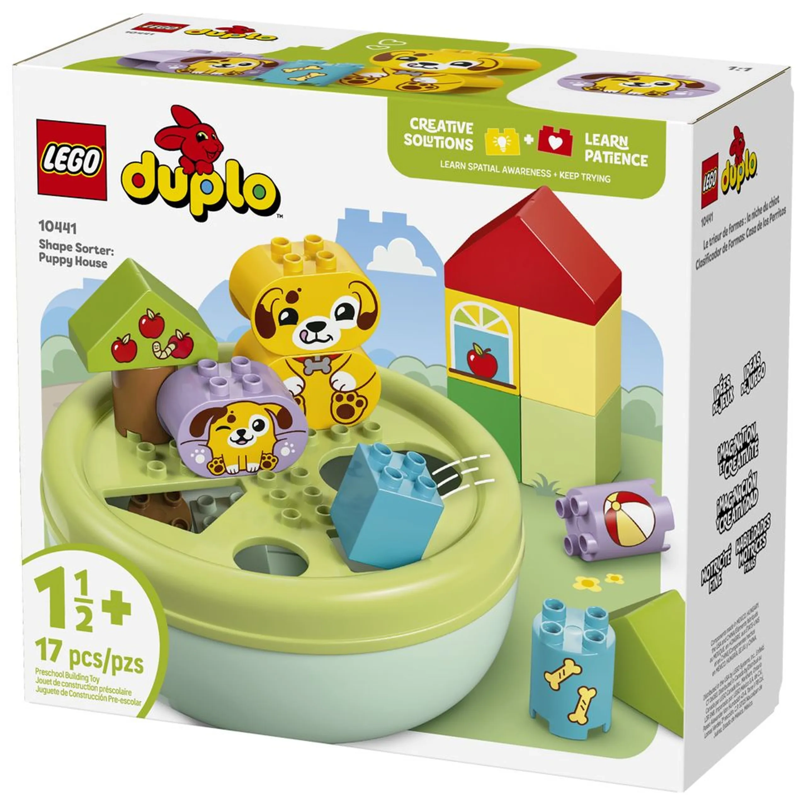 My First Shape Sorter: Puppy House (10441) - Multicolor
