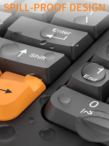 Ergonomic Wireless Keyboard - Wired